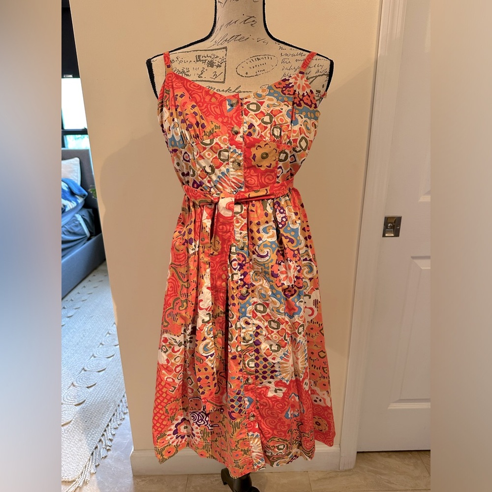 J. Crew Summer Midi Dress